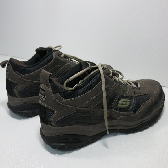 Skechers Work Comp Toe Nubuck Leather Men's Work Shoes Safety Toe Footwear Sz 13 - Picture 4 of 8